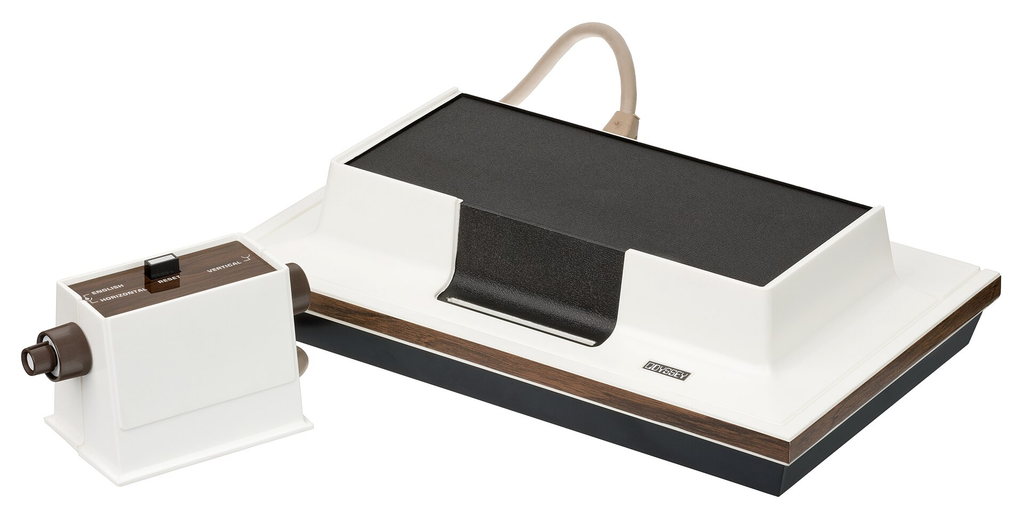 Magnavox Odyssey — o primeiro console de videogame doméstico.
